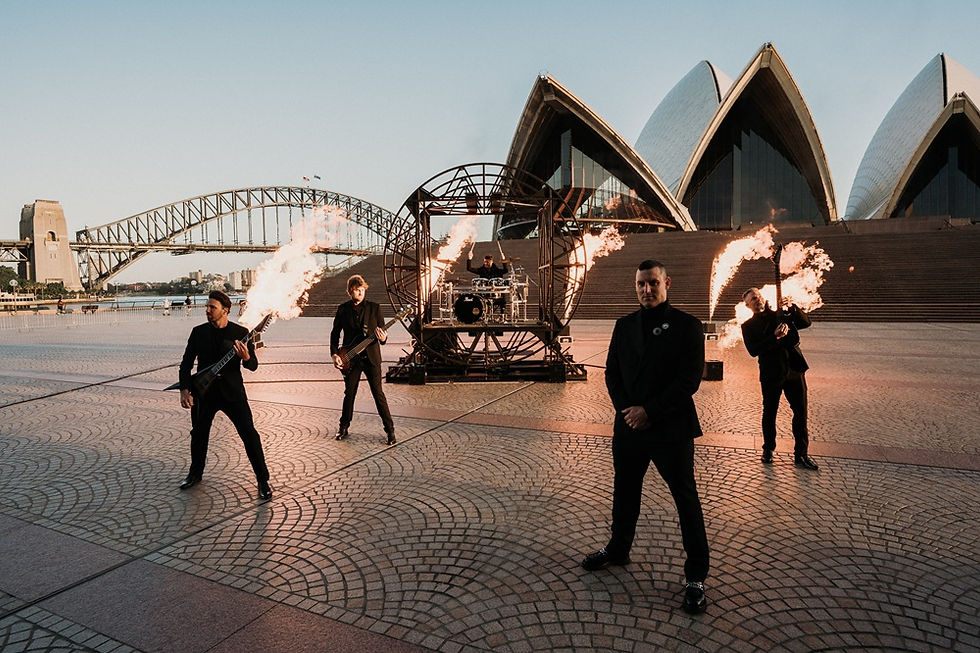 A Sydney-i Operaházban ad szimfonikus koncertet a Parkway Drive